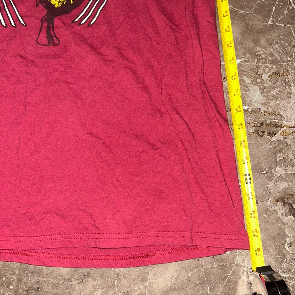 MEDIUM Vintage Burgundy Red Wolverine Marvel Comics graphic tee - Picture 7 of 7